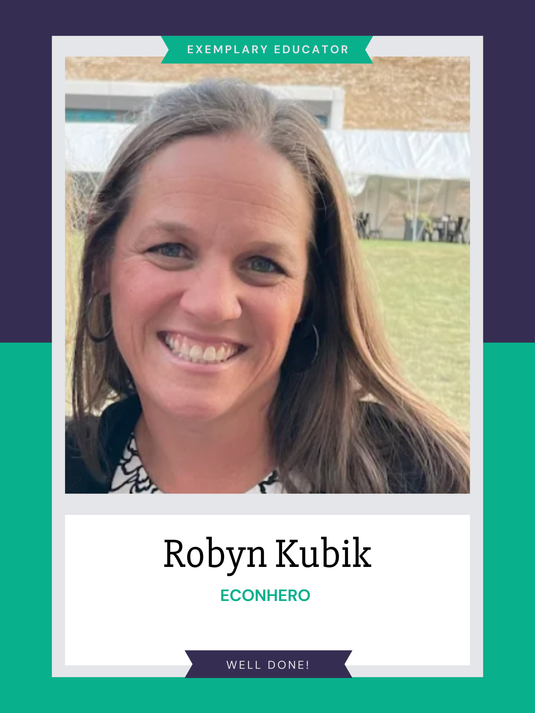 Econ Teacher Robyn Kubik