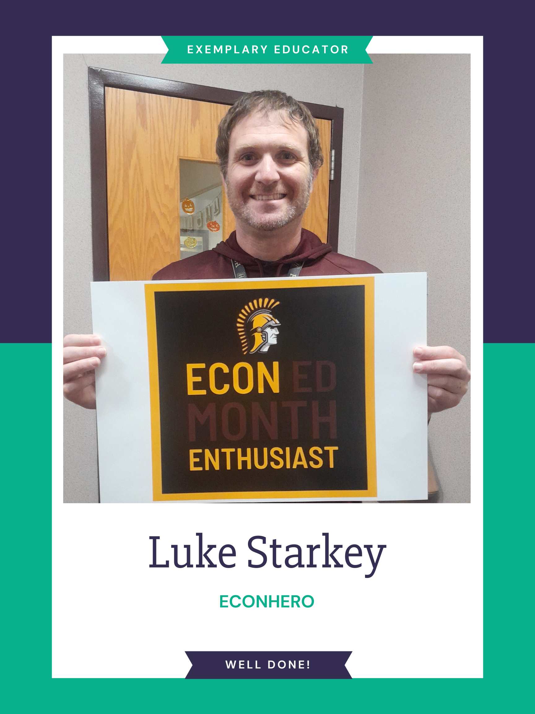 Economics Educator Luke Starkey