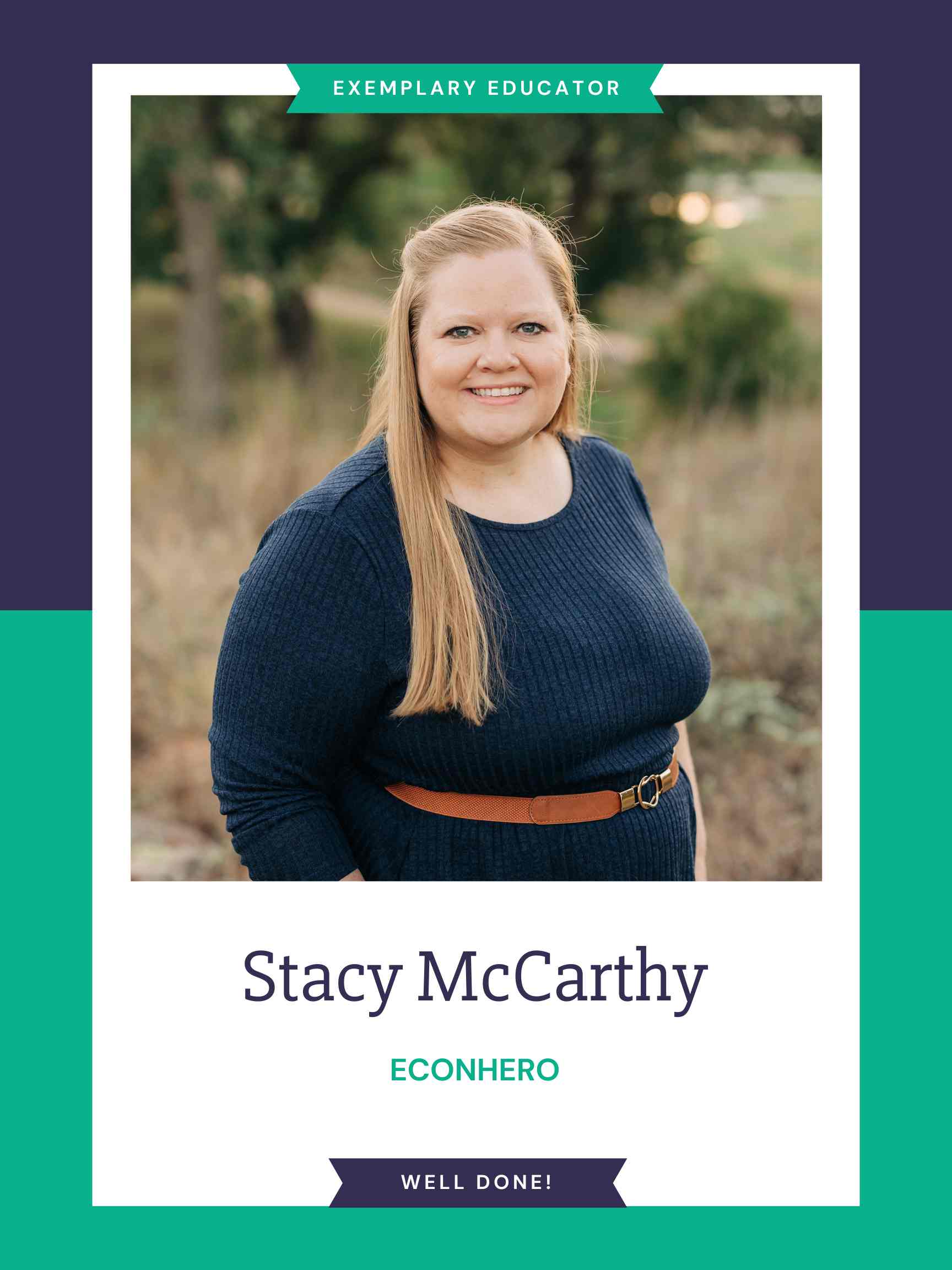 Economics Educator Stacy McCarthy